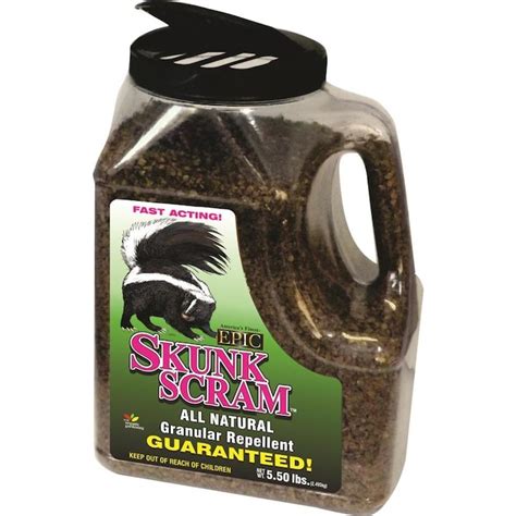 EPIC Skunk Scram 5.5-lb Skunk Repellent in the Animal & Rodent Control ...