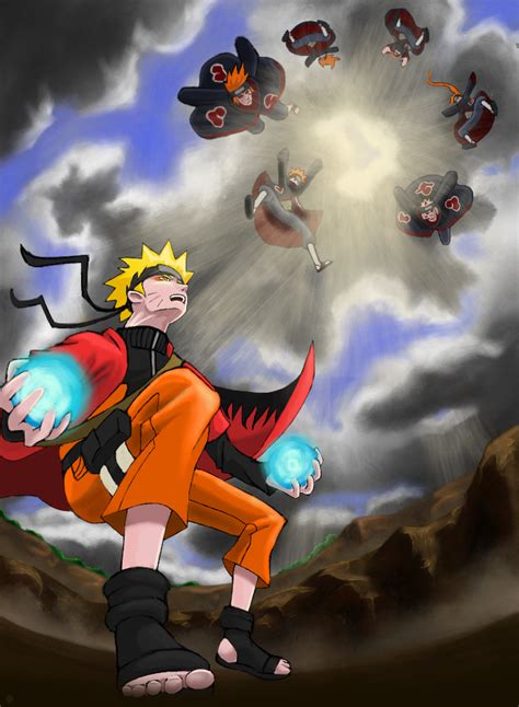 Naruto vs. Pain by ~artjordanrhodes | Artistas que inspiram | Pinterest ...