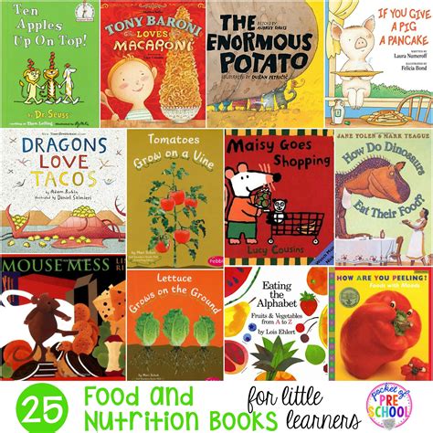 Food and Nutrition Books for Little Learners - Pocket of Preschool