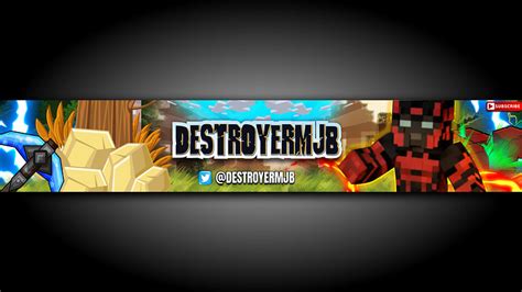 Minecraft gaming banner by LogoDesigner(Freelancer) on Dribbble