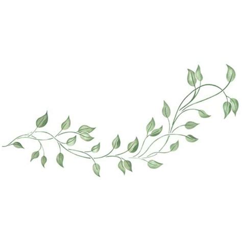 Free-Form Vine Wall Stencil SKU #2931 by Designer Stencils - Walmart ...