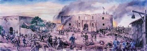 Battle Of The Alamo Painting at PaintingValley.com | Explore collection ...