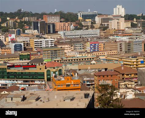 Uganda, Kampala city skyline Stock Photo - Alamy