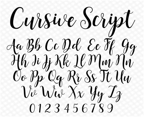 Wedding Font Cursive Font Ttf Svg Samantha Cursive Font for Cricut ...