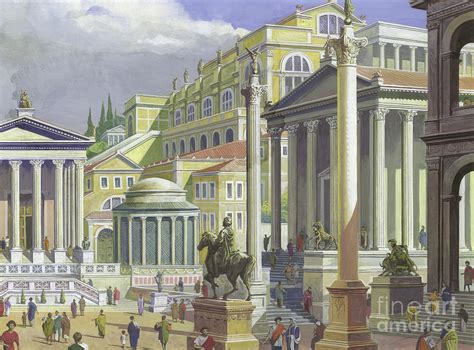 Ancient Rome Painting by Severino Baraldi - Pixels