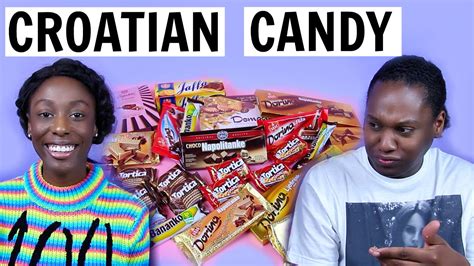 Croatian Candy Taste Test! - YouTube