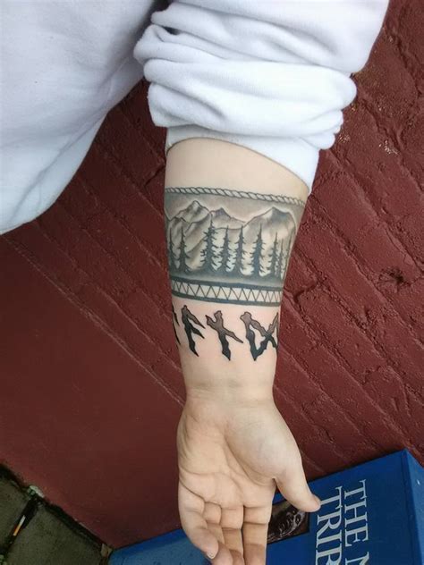 Norse Armband Done By Bryan at Brazenheart Tattoo in Buckley, WA : r ...