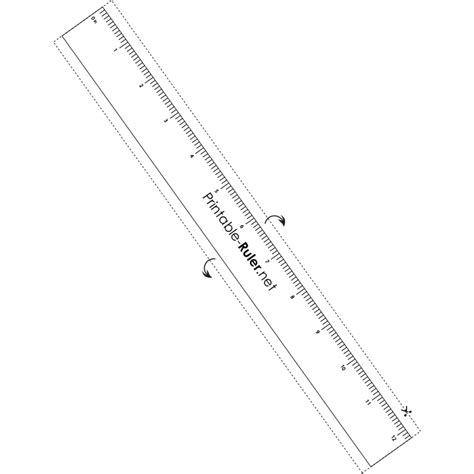 Printable Rulers With Centimeters And Inches