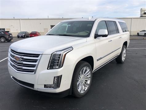 $100,510 2020 Cadillac Escalade ESV Platinum Edition White 4D Sport ...