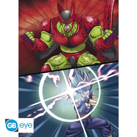 DRAGON BALL HERO - Poster "Gohan vs Cell Max" (52x38) - Abysse Corp