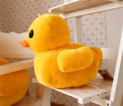 Giant Yellow Duck Plush Toy Stuffed Animals Soft Doll | Etsy