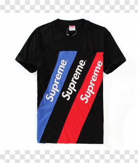 T-shirt Hoodie Sleeve Supreme Clothing - Logo Transparent PNG