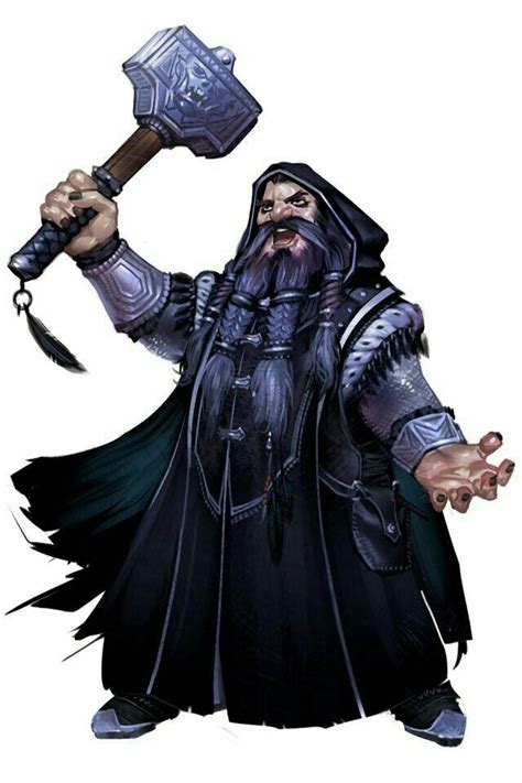 Dwarf Cleric - Pathfinder PFRPG DND D&D d20 fantasy Fantasy Dwarf ...