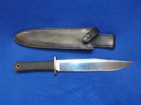 Marked Trail Master Cold Steel Bowie Knife-Carbon V- Ventura, CA ...