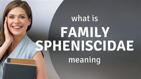 Family spheniscidae — what is FAMILY SPHENISCIDAE meaning - YouTube