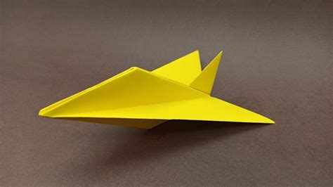 How to make a Cool Paper Jet Plane / EASY origami airplane