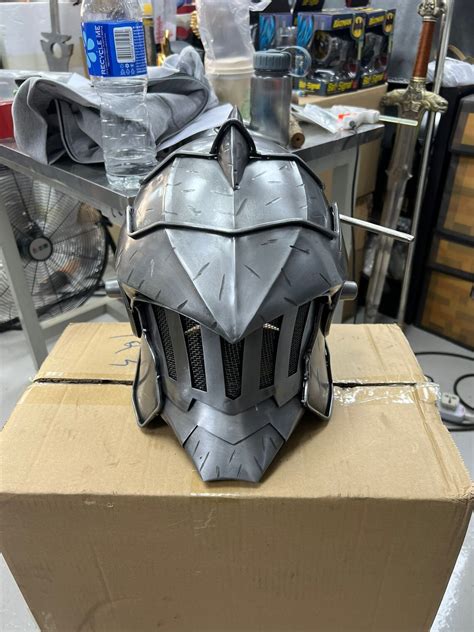 Goblin Slayer Helmet Metal Cosplay Armor Prop - Etsy