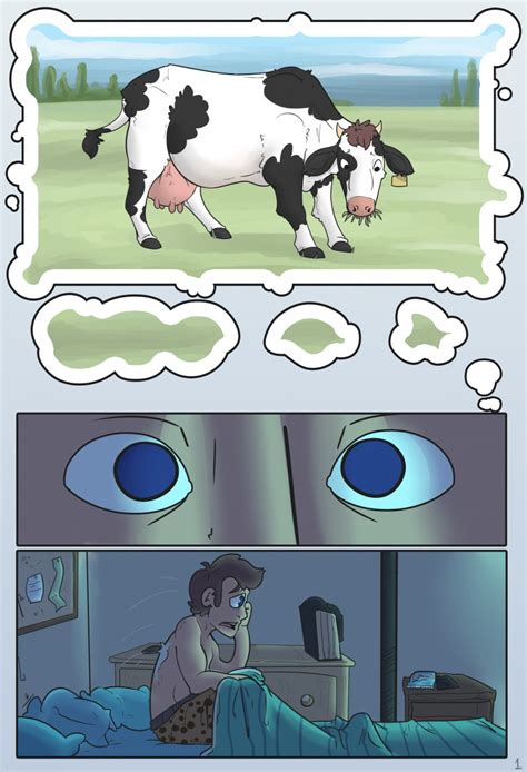 Cow Transformation Comic