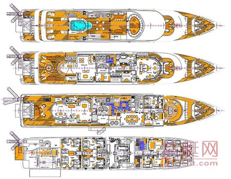 平面布局_Oceanco Lady Lola_荷兰Oceanco游艇_精艇游艇网