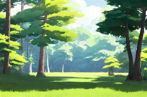 336 Background Hutan Anime Images & Pictures - MyWeb