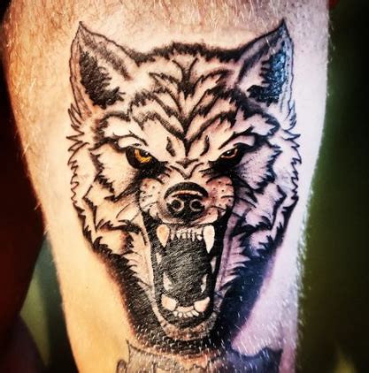 90 Influential And Bold Alpha Wolf Tattoo Ideas And Designs For Men ...