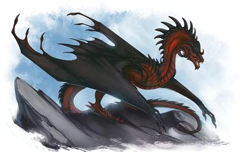 http://www.deviantart.com/art/Red-Wyvern-607760397 | Dragon pictures ...