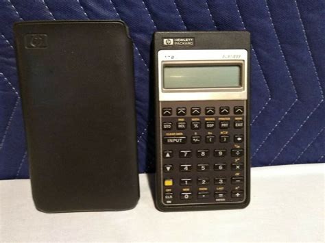 Hewlett Packard 17B II Business Calculator w/ Case Needs Batteries ...