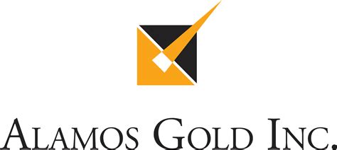 Alamos Gold logo in transparent PNG format