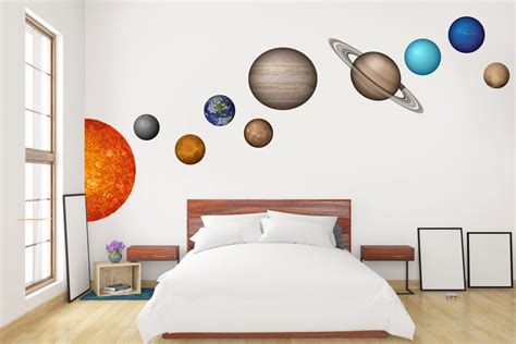 Sun and Planets Wall Decal Set – Whimsy Wall Decals