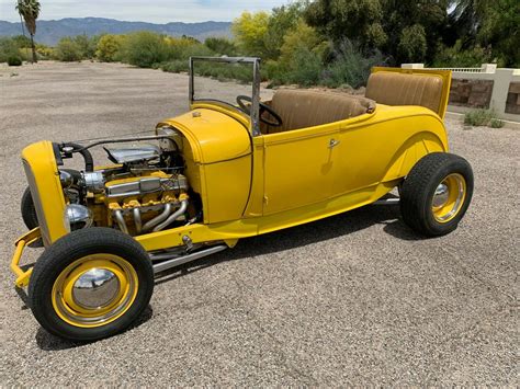 traditional 1929 Ford Model A Roadster hot rod @ Hot rods for sale