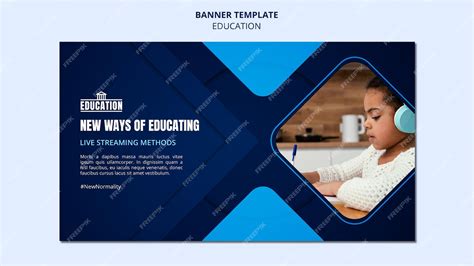 Free PSD | Education banner template