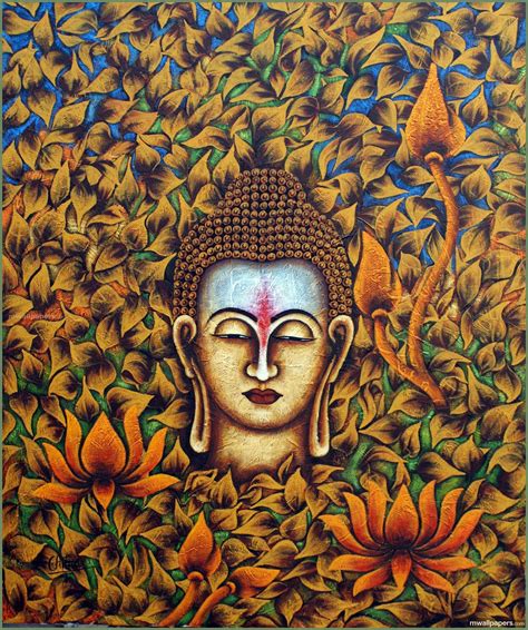 Buddha Painting Wallpapers - Wallpaper Cave