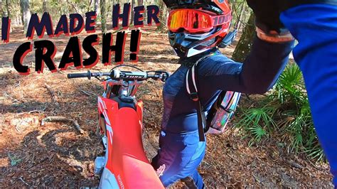 CRF250F Trail Riding With My Wife! - Croom ATV Park - YouTube