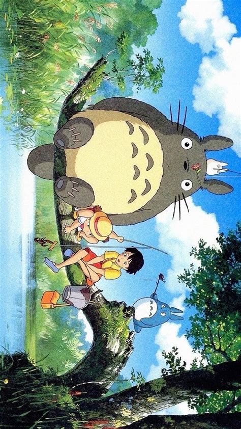 Totoro | Fond d'ecran dessin, Aile d ange dessin, Fond d'écran coloré