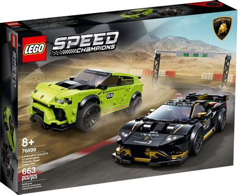 LEGO Speed Champions Lamborghini Huracán Super Trofeo EVO & Urus ST-X ...