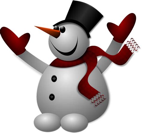 Download Christmas, Snowman, Winter. Royalty-Free Vector Graphic - Pixabay