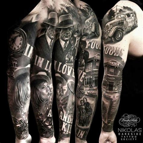 Tip 97+ about gangster tattoo designs super cool - in.daotaonec