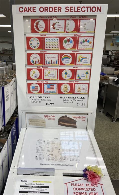 Costco Bakery Order Form 2023 - Printable Forms Free Online