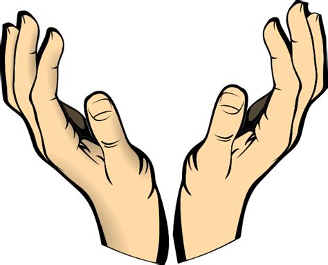 Hand Holding Something Clipart