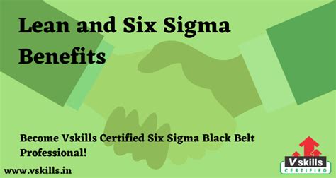 Lean and Six Sigma Benefits | Lean Six Sigma Tutorial