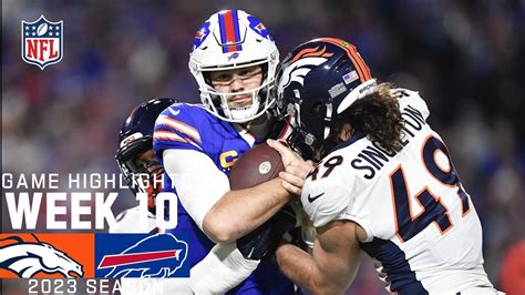 Broncos-Bills score: Monday Night Football highlights, top plays