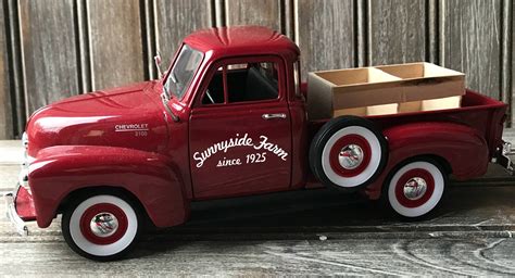 Diecast Vintage Pickup Truck, Vintage Truck Decor, Farmhouse Truck ...