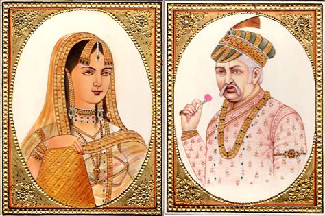 "Mughal Emperor Akbar & Empress Jodha of India." Akbar the Great ...