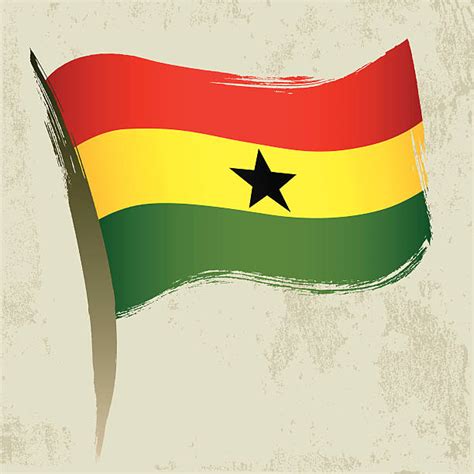 Ghana Flag Clip Art, Vector Images & Illustrations - iStock