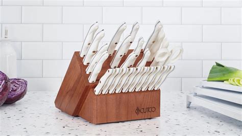 Signature Set with Steak Knives with Block | 29 Pieces | Knife Block ...