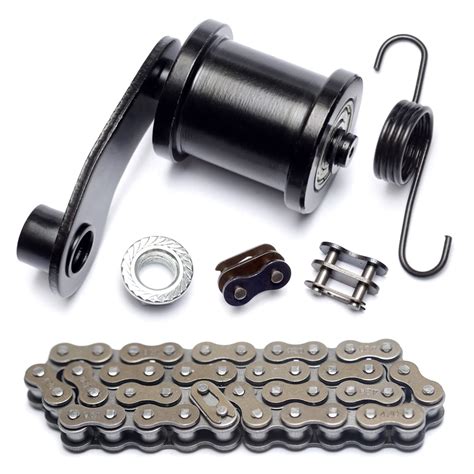 Buy Mini Bike Chain Tensioner with Spring 420 Chain 42L Link Master ...