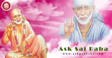 || Ask Sai Baba - Askganesha || Ask #Sai #Baba with Faith and Get your ...