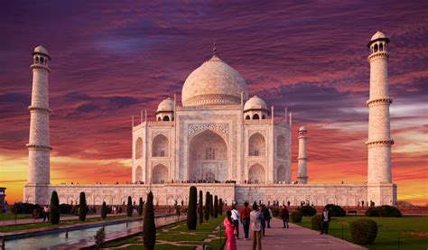 Taj Mahal Indian Monument Ultra HD Desktop Wallpaper