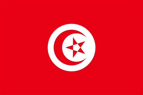 Tunisia Flag Vector – Free Download – Flags Web