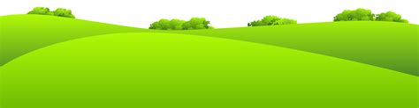 Green Meadow with Shrubs Transparent PNG Clip Art Image | Gallery ...